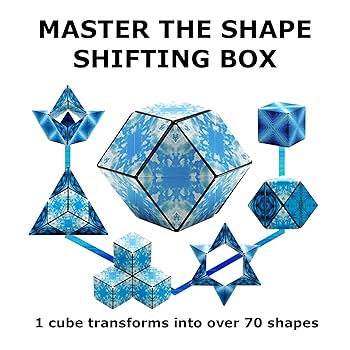 Shashibo Shape-Shifting Box - Transforms Into Over 70 Shapes